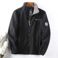 Campera para hombre con capucha y forro de doble capa