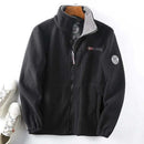 Campera para hombre con capucha y forro de doble capa