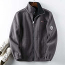 Campera para hombre con capucha y forro de doble capa