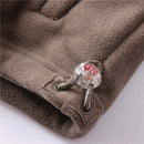 Campera para hombre con capucha y forro de doble capa