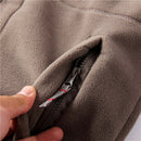 Campera para hombre con capucha y forro de doble capa